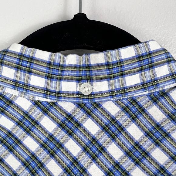 Ben Sherman Blue and White Checkered Dress Shirt - Picture 8 of 15